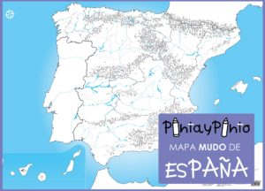 Mapa Mudo de España