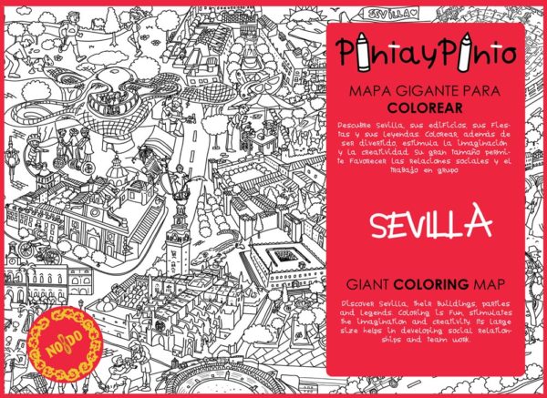 Map of Seville