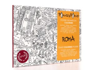 Coloring map of Rome - Front cover