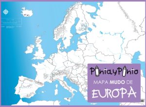 Mapa Mudo Europa