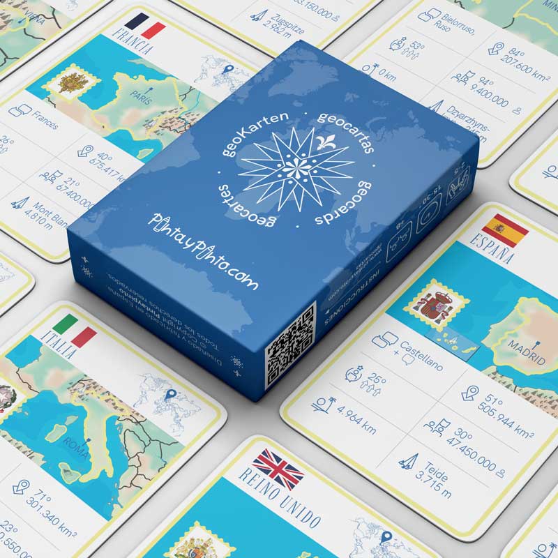 Geocartas Europa gioco geografia di Pinta e Pinto